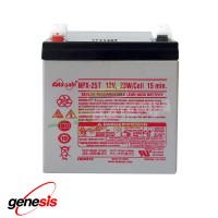 GENESIS DataSafe NPX25T-12 NPX25-12FR 23W/Cell ENERSYS BATERIJA