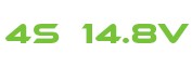 4S 14.8V 4S 14.8V